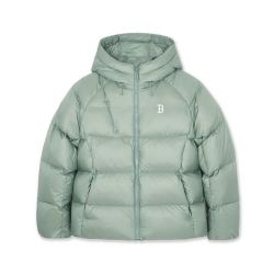 MLB 潮流防泼水防风高光鹅绒羽绒服26冬季新款DJB24