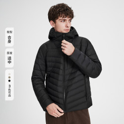 navigare 意大利小帆船连帽轻薄鹅绒羽绒服男士2026冬季新款休闲外套排骨服