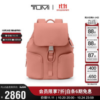 TUMI Voyageur女士高端时尚背包新款潮流出差双肩包 黑色双11