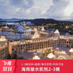 海南陵水凯悦2-3晚+烧烤/海洋世界/列车
