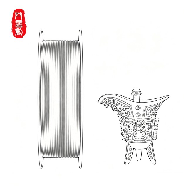 PETG Metal 金属外观 3D打印耗材 1KG 高韧耐候