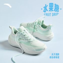 安踏 水果糖丨缓震跑步鞋女鞋冬季新款网面透气运动鞋有氧健身鞋女