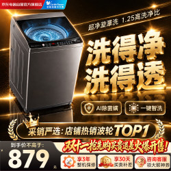 小天鹅 TB100V26DT 波轮洗衣机全自动家用大容量10KG 直驱变频 高洗净比