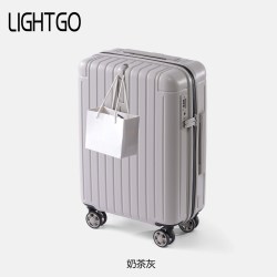 Light Go 新款超轻行李箱20寸防水拉链PC旅行箱拉杆箱