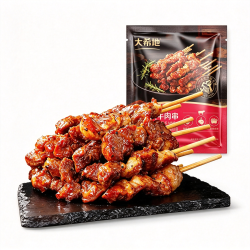 大希地 安格斯牛肉串 120g (送2袋鸡排)