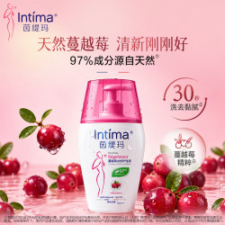 Intima 茵缇玛（Intima）蔓越莓经典私处私密护理洗液200ml京东自营旗舰店