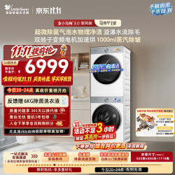 小天鹅 小乌梅3.0驭风版 TG10VE40W+TH10VE40MAXW 热泵洗烘套装 白色