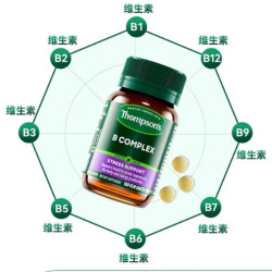 汤普森 复合维生素B 100粒