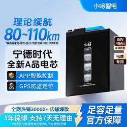 小哈 60V45AH磷酸铁锂 电动车锂电池