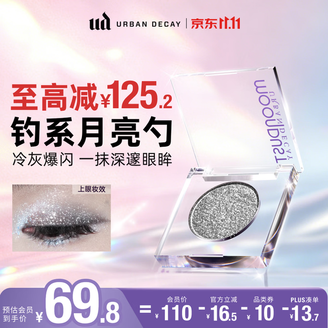Urban Decay UD月亮勺牛郎眼影爆闪