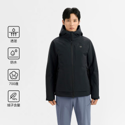 KOLON SPORT 雪脊 男士防水冲锋羽绒服 700蓬鹅绒 LHDJ6WNT15