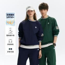 TEENIE WEENIE 小熊男装卫衣夏季简约时尚潮流休闲圆领防晒upf50+T恤情侣款