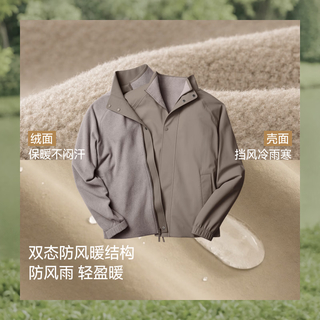 蕉下 PM036 防风保暖摇粒绒 男士夹克