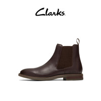 Clarks Jaxen Easy 切尔西靴 棕色 44
