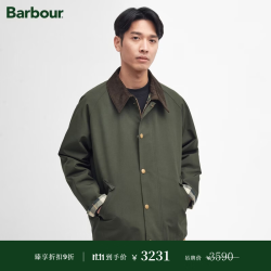 Barbour 【明星同款】OS Transporter男女同款双面穿宽松无蜡夹克 鼠尾草绿 -xx69 M (38)