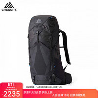 格里高利 PARAGON无界轻量化重装徒步露营登山双肩包男50L-黑色S/M