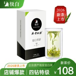 极白 特级 极白领鲜 安吉白茶