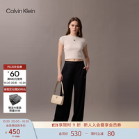 Calvin Klein CK经典女包好价！！26优雅休闲通勤ck字母拉链手提法棍包单肩包礼物