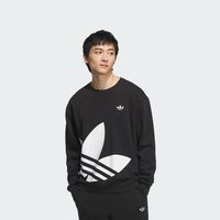 移动端：阿迪达斯 时尚宽松抓绒圆领卫衣套头衫男女adidas阿迪达斯三叶草JL8383