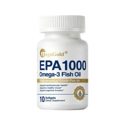 MegaGold -MegaGold美嘉高高纯EPA鱼油Omega3软胶囊美国进口10粒