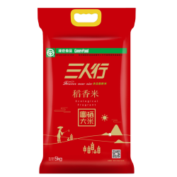 三人行 富硒稻香米  东北大米 5kg