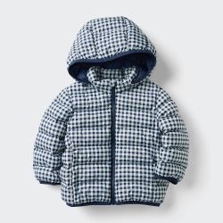 婴幼儿PUFFTECH空气棉服可机洗拉链连帽外套优衣库宝宝486417