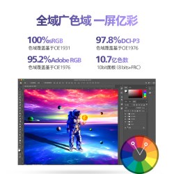 飞利浦 27英寸4K 144Hz 双模护眼设计显示器27E2N5900LR