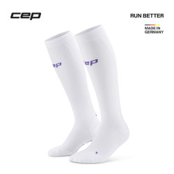 cep CORE RUN轻羽4.0压缩长筒袜 女款纯洁白 II