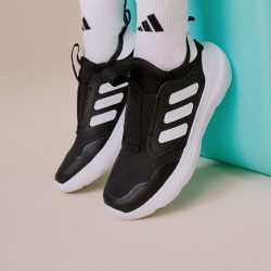 阿迪达斯 小童TENSAUR COMFORT AC网眼一脚蹬运动鞋儿童夏季
