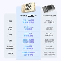 智云 五倍m40 se摄影补光灯拍摄专业用打光便携式直主播相机照视频人像发丝led手持40w移动口袋常亮CM25柔光