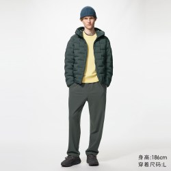 柔滑摇粒绒舒适长裤优衣库男装休闲裤裤子493517