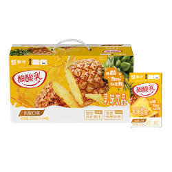 蒙牛 酸酸乳凤梨味250ml×24盒 美味营养 包装随机