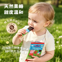 小猪佩奇 儿童低敏零食磨牙棒 100g/包 椰枣水果软糖宝宝婴幼儿辅食磨牙棒丹麦糖果 宝宝
