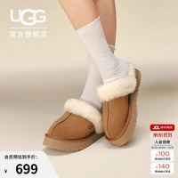 UGG 1122550CHE 女士包头毛毛拖鞋