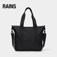 RAINS 防水面料单肩斜挎手提包女托特包电脑包休闲通勤Tote/14160