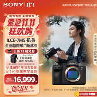 索尼 高速连拍4K 120p视频 全画幅微单相机 单机身