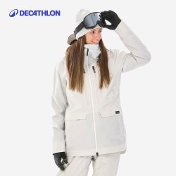 迪卡侬 滑雪衣女滑雪服女RECCO雪服三合一防水保暖滑雪夹克WWW3