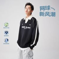 百亿补贴：361° 运动长袖卫衣秋季新款翻领长袖套头卫衣