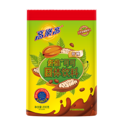 高樂高 高乐高纤维+可可低糖固体饮料冲饮袋装200g