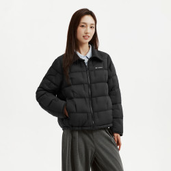 坦博尔 小个子轻薄羽绒服 女款秋冬衬衫领短款外套TB62350266