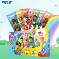 冷酸灵 贝乐乐安心优护儿童牙膏25g*7支7彩小马宝莉送人2-12岁防蛀牙礼盒
