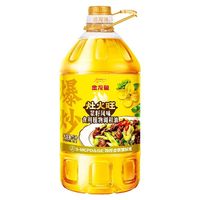 金龙鱼 灶火旺菜籽风味调和油5L*1桶家用商用油炸煎炒炸食用油