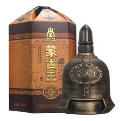 蒙古王 金帐 52%vol 浓香型白酒 500ml