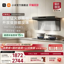 米家 S20系列 MJ10CY+MJ04B 侧吸式烟灶套装 天然气