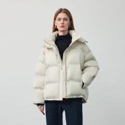 PRICH 时尚轻盈保暖绗线羽绒服冬季短款外套