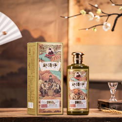 郑酒师 酱香型白酒纯粮食高粱酒1953礼盒 53度 500mL 1瓶 礼盒装