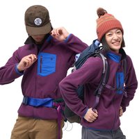 山之道 三夫户外丨隐者山之道 户外休闲运动男女 三代抓绒衣保暖开衫