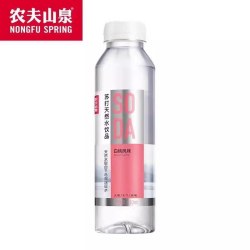 农夫山泉 苏打水天然水410ml/瓶无糖饮料柠檬0糖饮用原味饮品碱性