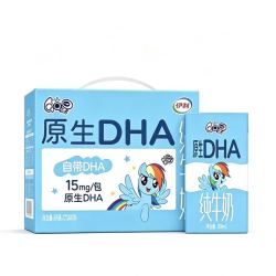 伊利 QQ星 伊利原生DHA儿童纯牛奶16盒