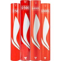 李宁 鹅毛羽毛球专业训练球耐打耐用12只装/G300s/G600/G200/D8/D6